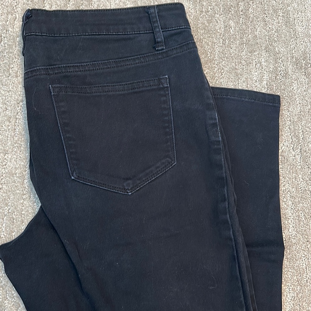 Black Joan Voss Skinny Jeans